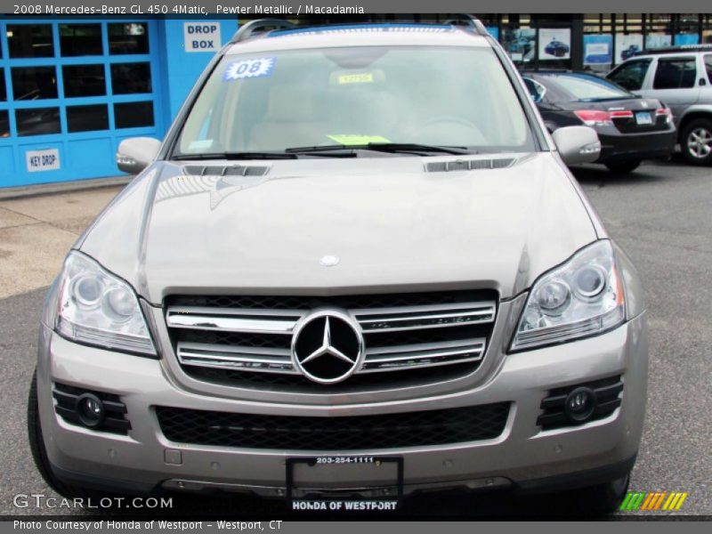 Pewter Metallic / Macadamia 2008 Mercedes-Benz GL 450 4Matic
