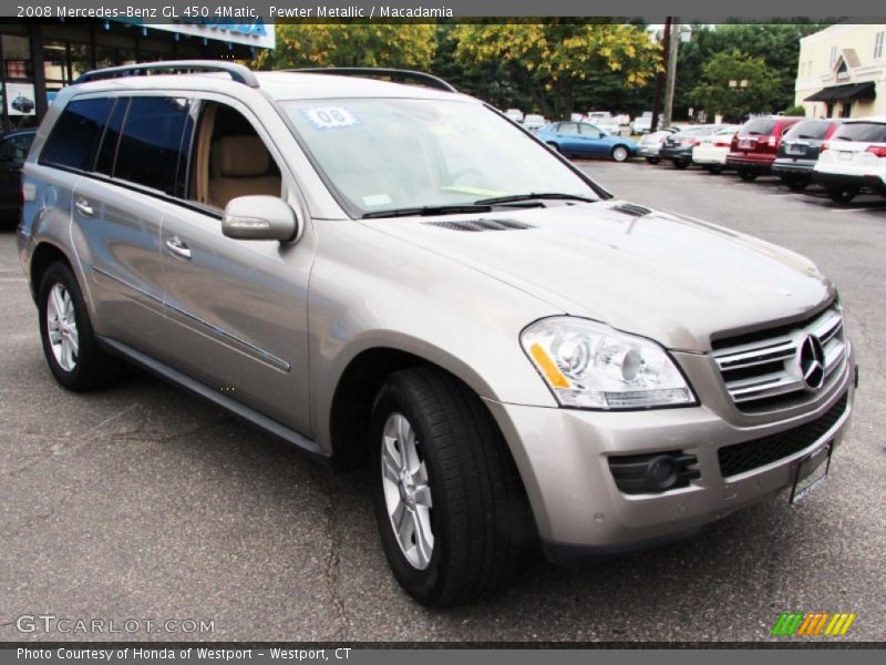 Pewter Metallic / Macadamia 2008 Mercedes-Benz GL 450 4Matic