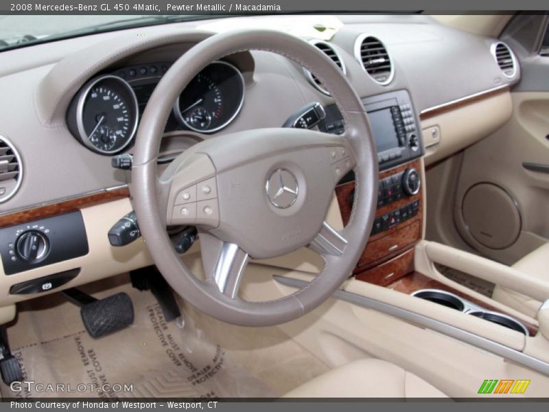 Pewter Metallic / Macadamia 2008 Mercedes-Benz GL 450 4Matic