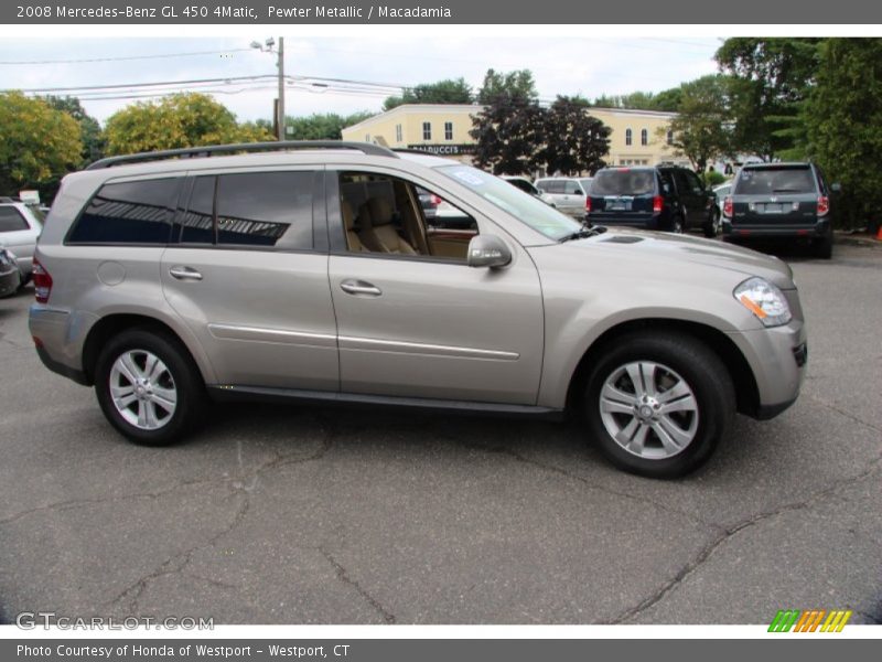 Pewter Metallic / Macadamia 2008 Mercedes-Benz GL 450 4Matic