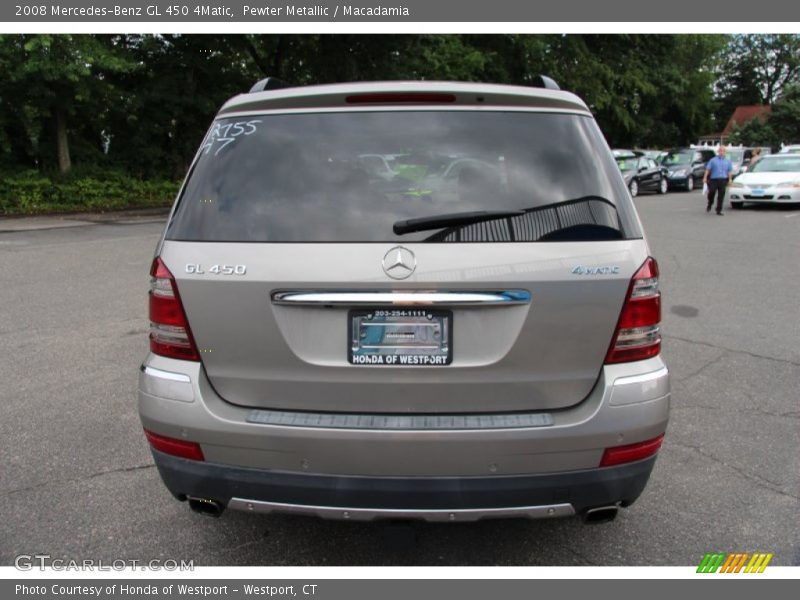 Pewter Metallic / Macadamia 2008 Mercedes-Benz GL 450 4Matic