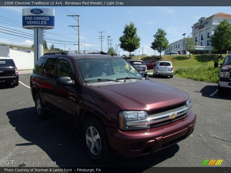 Bordeaux Red Metallic / Light Gray 2006 Chevrolet TrailBlazer LS 4x4
