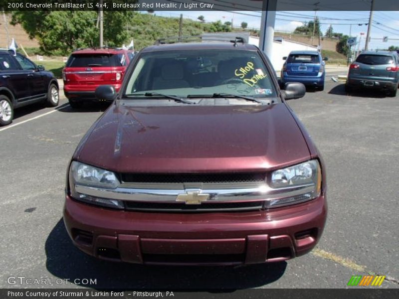 Bordeaux Red Metallic / Light Gray 2006 Chevrolet TrailBlazer LS 4x4