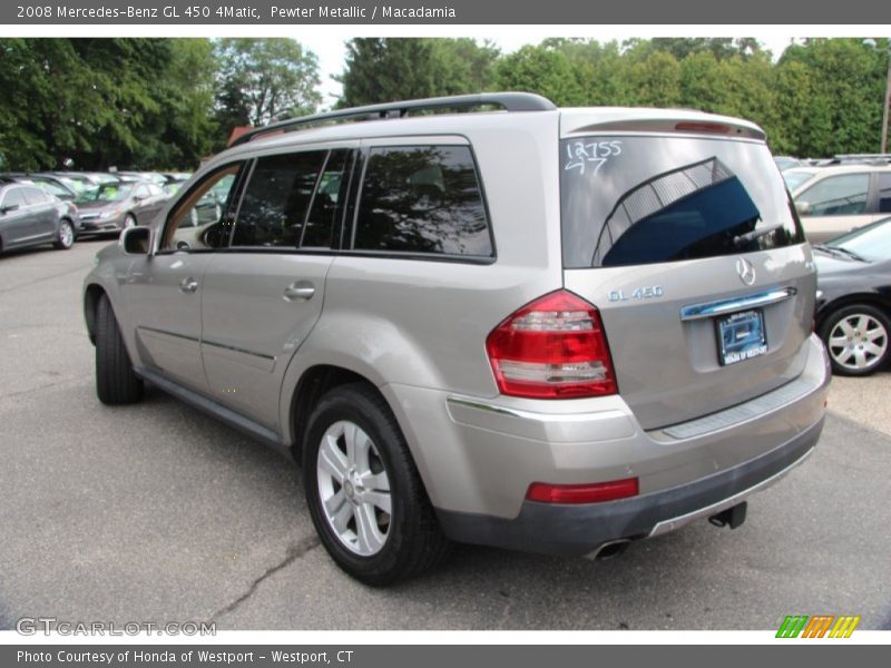 Pewter Metallic / Macadamia 2008 Mercedes-Benz GL 450 4Matic