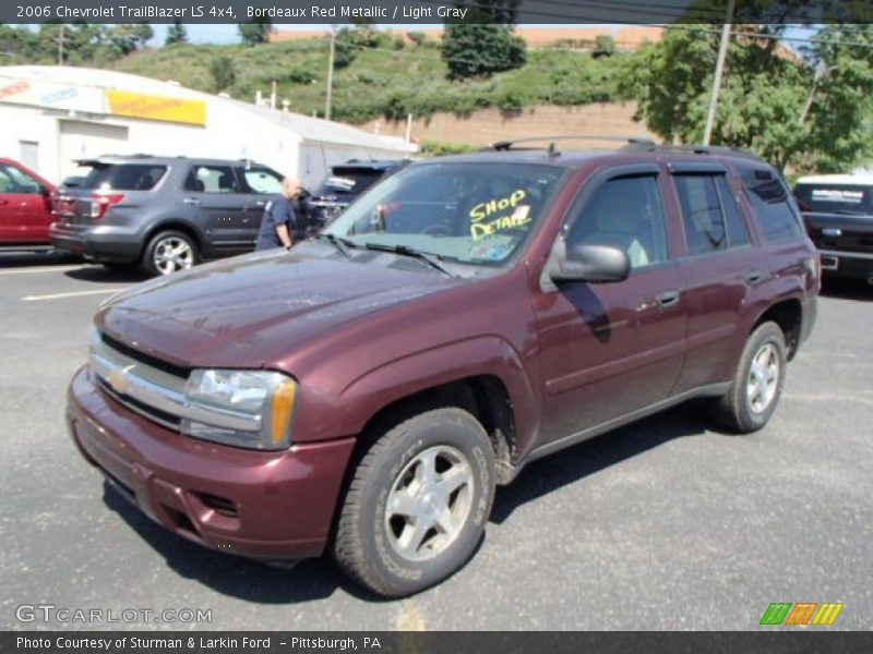 Bordeaux Red Metallic / Light Gray 2006 Chevrolet TrailBlazer LS 4x4