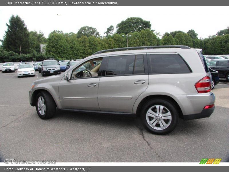 Pewter Metallic / Macadamia 2008 Mercedes-Benz GL 450 4Matic