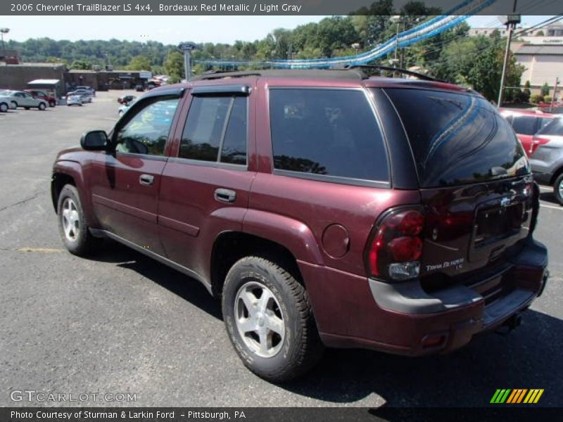 Bordeaux Red Metallic / Light Gray 2006 Chevrolet TrailBlazer LS 4x4