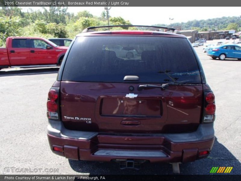 Bordeaux Red Metallic / Light Gray 2006 Chevrolet TrailBlazer LS 4x4