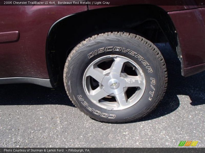 Bordeaux Red Metallic / Light Gray 2006 Chevrolet TrailBlazer LS 4x4