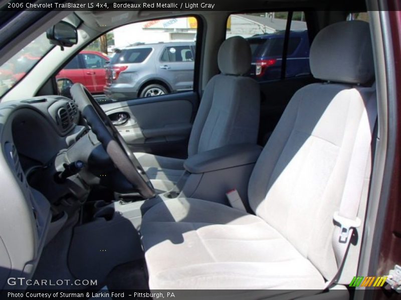 Bordeaux Red Metallic / Light Gray 2006 Chevrolet TrailBlazer LS 4x4