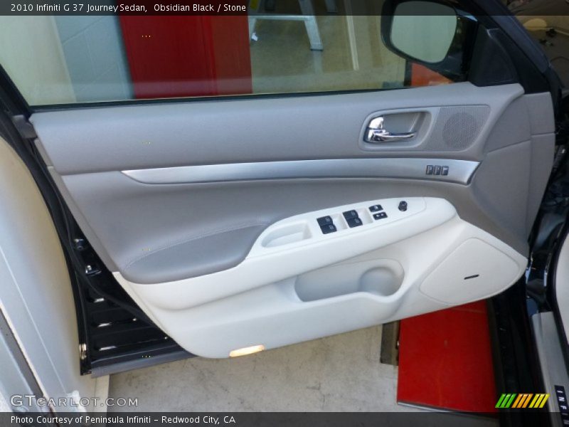 Obsidian Black / Stone 2010 Infiniti G 37 Journey Sedan