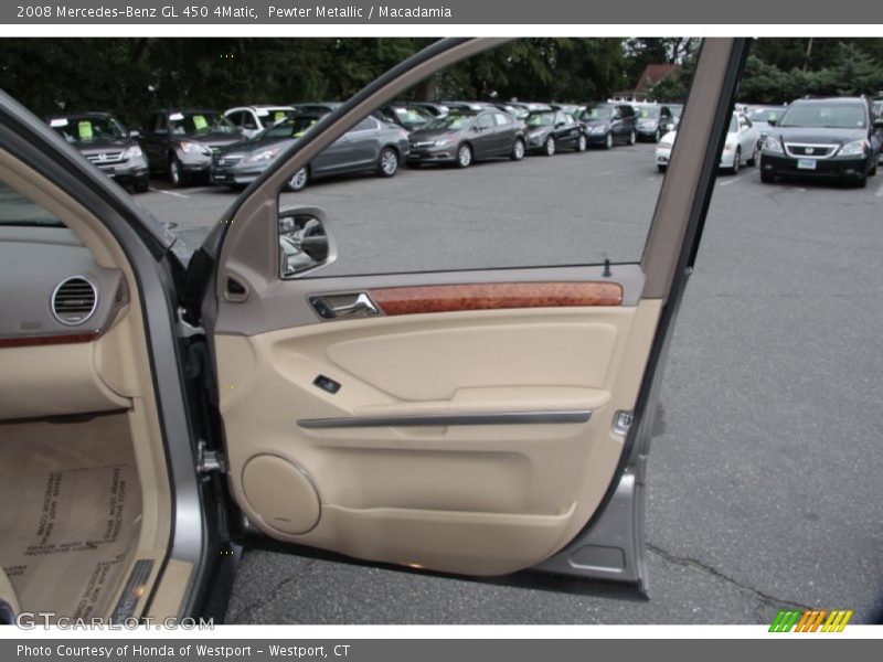 Pewter Metallic / Macadamia 2008 Mercedes-Benz GL 450 4Matic