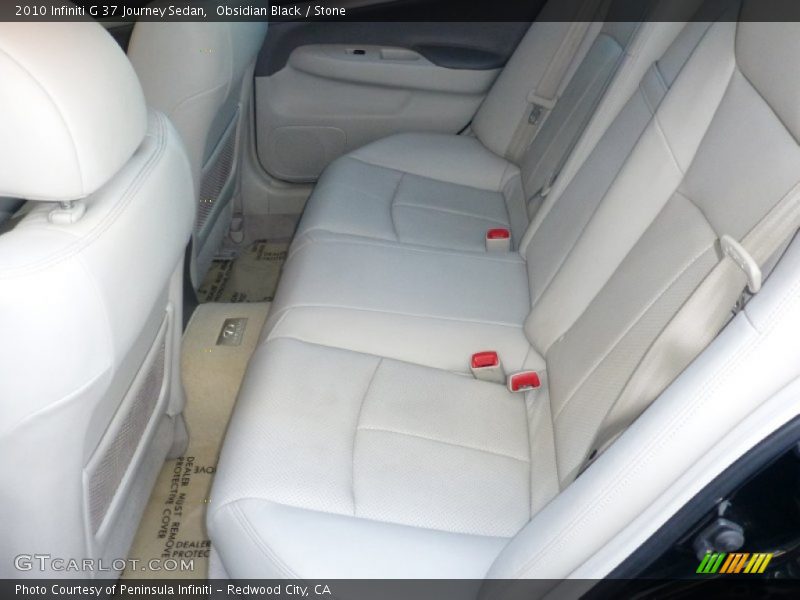 Obsidian Black / Stone 2010 Infiniti G 37 Journey Sedan