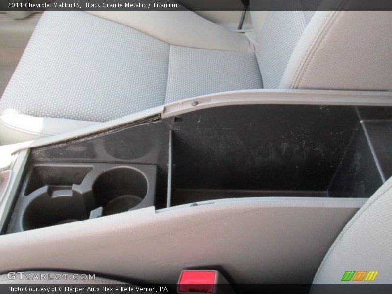Black Granite Metallic / Titanium 2011 Chevrolet Malibu LS