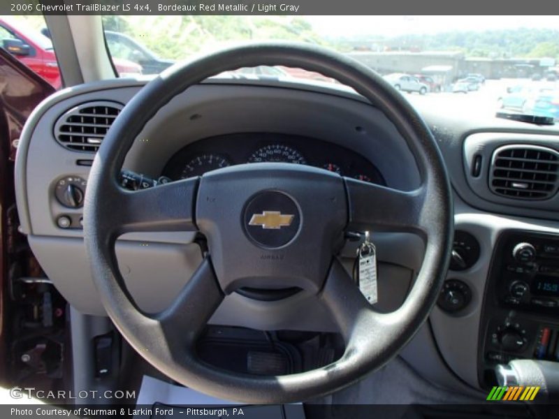 Bordeaux Red Metallic / Light Gray 2006 Chevrolet TrailBlazer LS 4x4