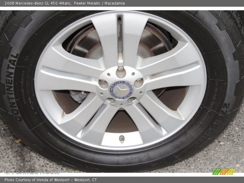 Pewter Metallic / Macadamia 2008 Mercedes-Benz GL 450 4Matic