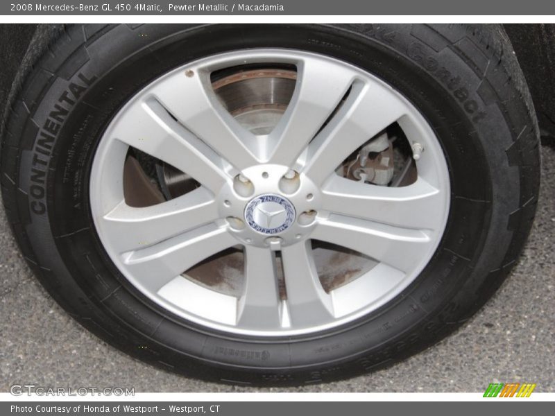 Pewter Metallic / Macadamia 2008 Mercedes-Benz GL 450 4Matic