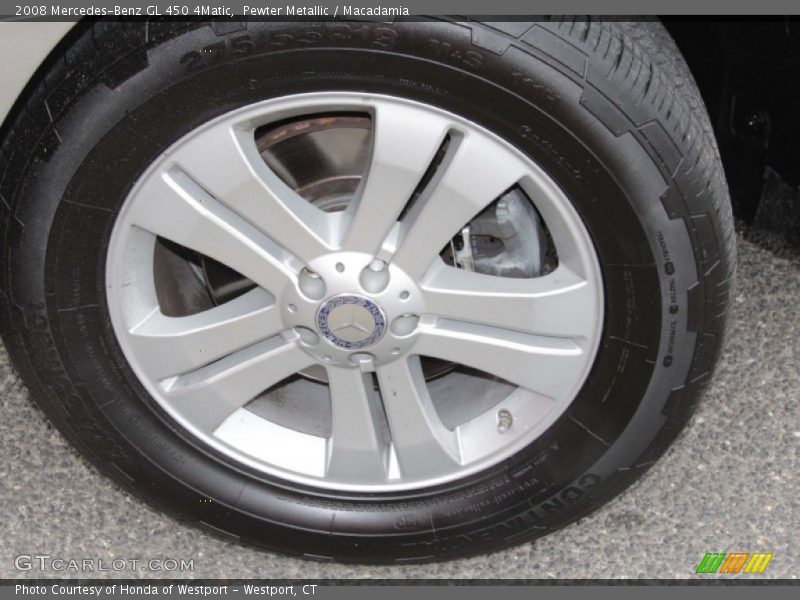 Pewter Metallic / Macadamia 2008 Mercedes-Benz GL 450 4Matic