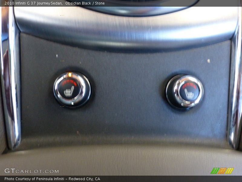 Obsidian Black / Stone 2010 Infiniti G 37 Journey Sedan