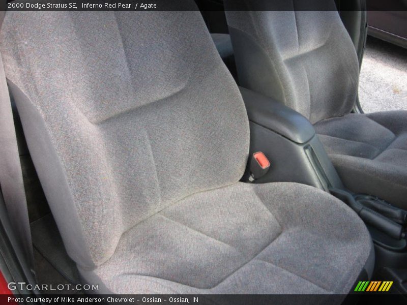 Inferno Red Pearl / Agate 2000 Dodge Stratus SE