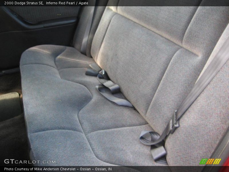 Inferno Red Pearl / Agate 2000 Dodge Stratus SE