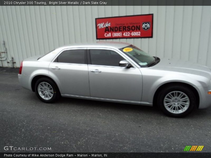 Bright Silver Metallic / Dark Slate Gray 2010 Chrysler 300 Touring