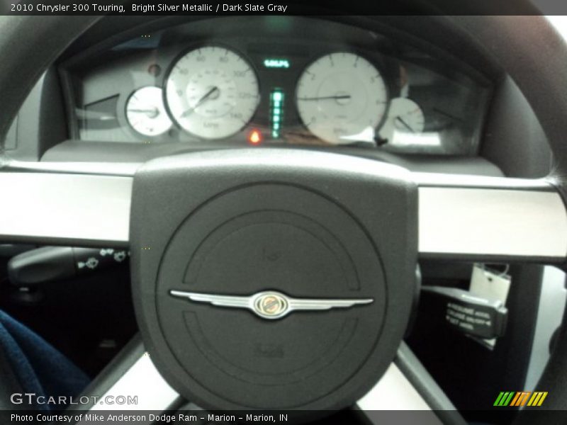 Bright Silver Metallic / Dark Slate Gray 2010 Chrysler 300 Touring
