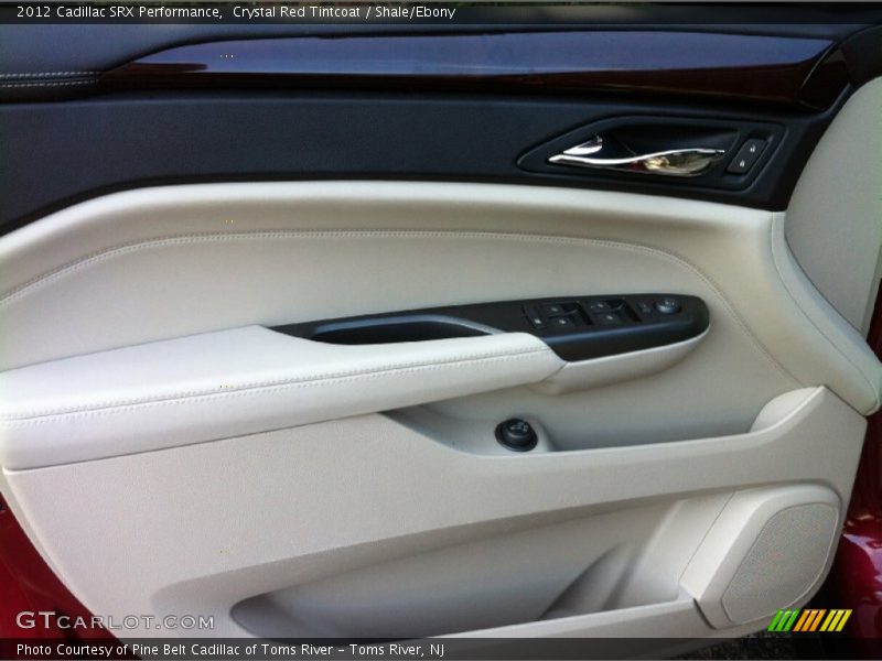 Crystal Red Tintcoat / Shale/Ebony 2012 Cadillac SRX Performance