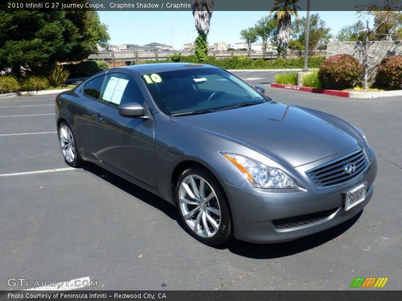 Graphite Shadow / Graphite 2010 Infiniti G 37 Journey Coupe