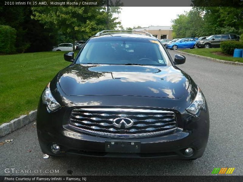 Midnight Mocha / Chestnut 2010 Infiniti FX 35 AWD