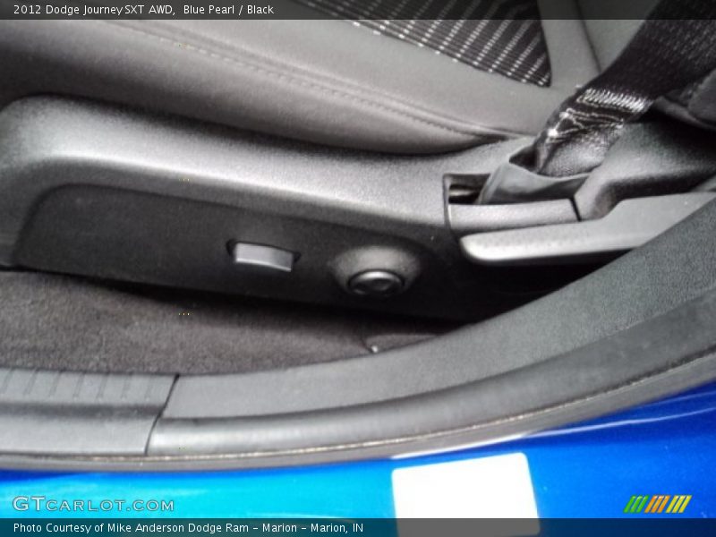 Blue Pearl / Black 2012 Dodge Journey SXT AWD