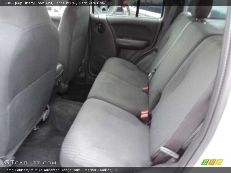 Stone White / Dark Slate Gray 2002 Jeep Liberty Sport 4x4