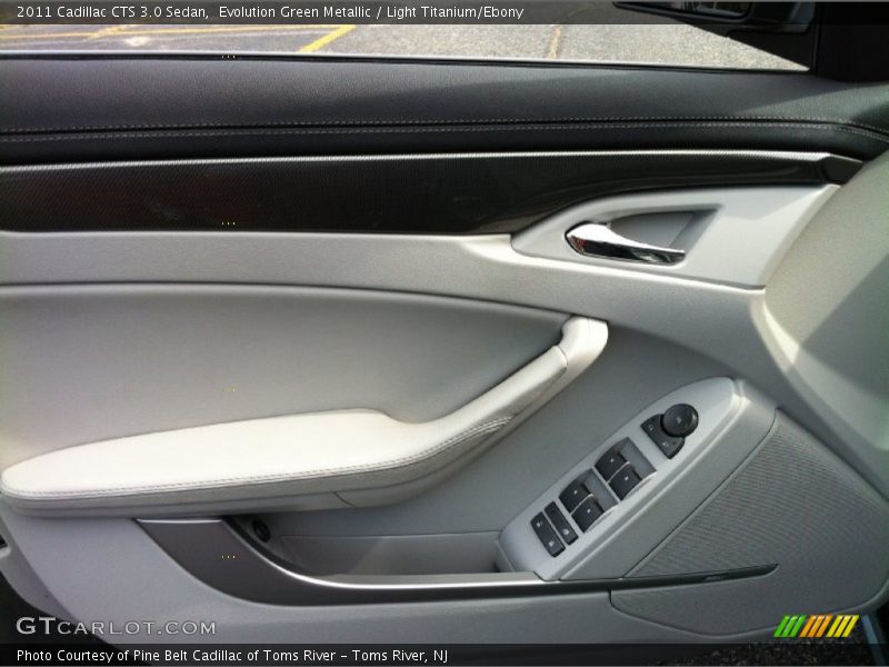 Evolution Green Metallic / Light Titanium/Ebony 2011 Cadillac CTS 3.0 Sedan