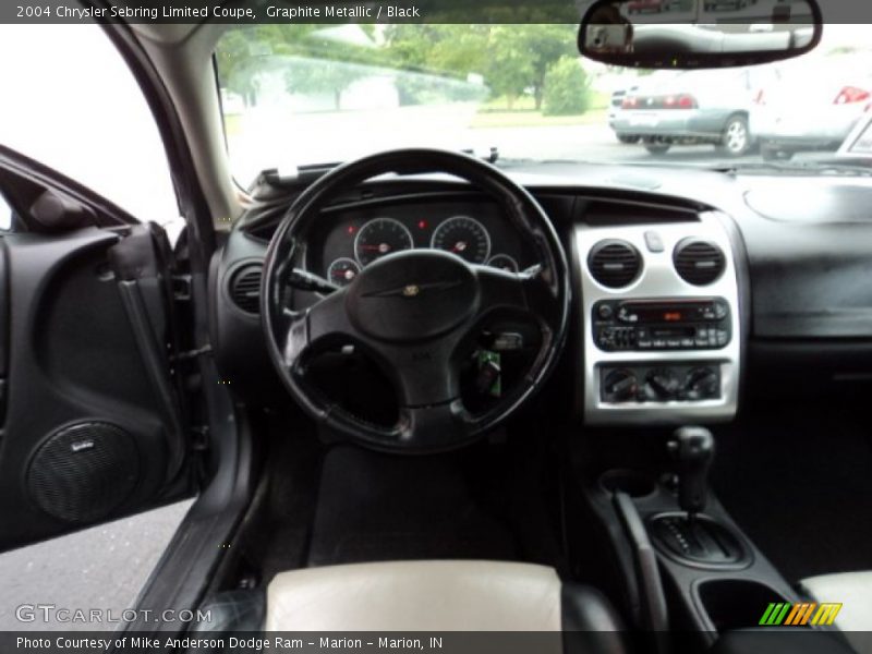 Graphite Metallic / Black 2004 Chrysler Sebring Limited Coupe