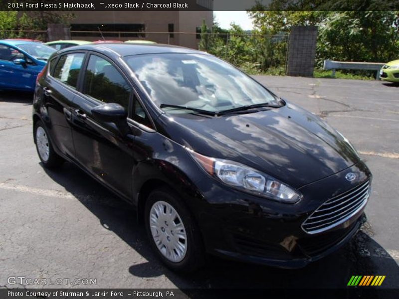 Tuxedo Black / Charcoal Black 2014 Ford Fiesta S Hatchback