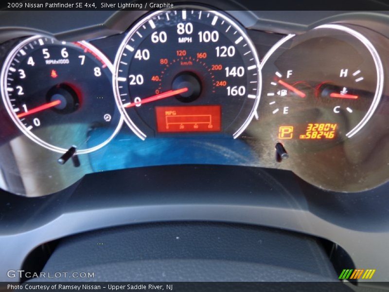 Silver Lightning / Graphite 2009 Nissan Pathfinder SE 4x4
