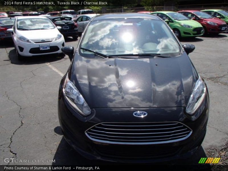 Tuxedo Black / Charcoal Black 2014 Ford Fiesta S Hatchback