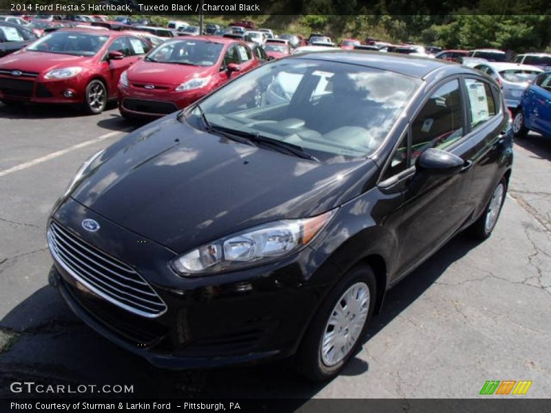 Tuxedo Black / Charcoal Black 2014 Ford Fiesta S Hatchback