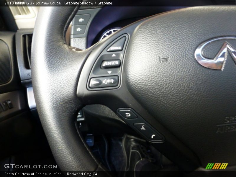 Graphite Shadow / Graphite 2010 Infiniti G 37 Journey Coupe