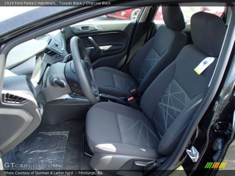 Front Seat of 2014 Fiesta S Hatchback