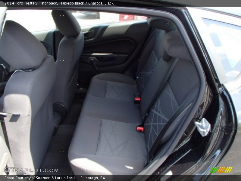Rear Seat of 2014 Fiesta S Hatchback