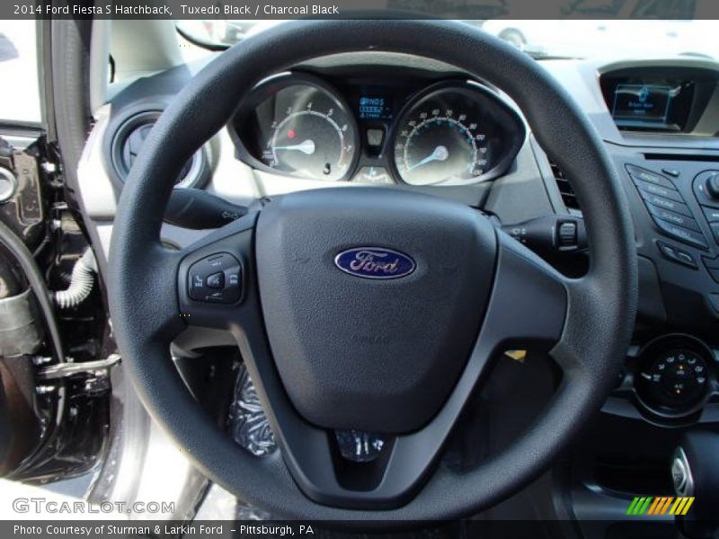  2014 Fiesta S Hatchback Steering Wheel