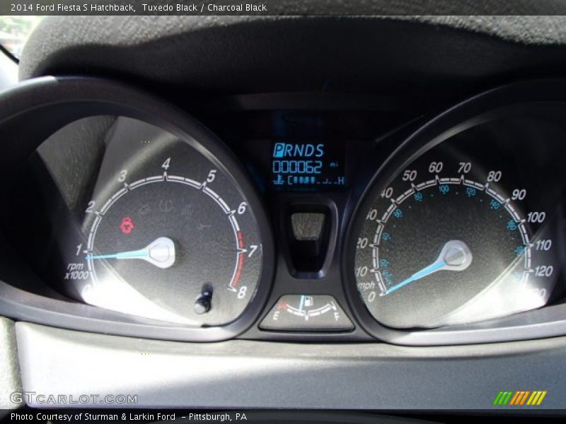 Tuxedo Black / Charcoal Black 2014 Ford Fiesta S Hatchback