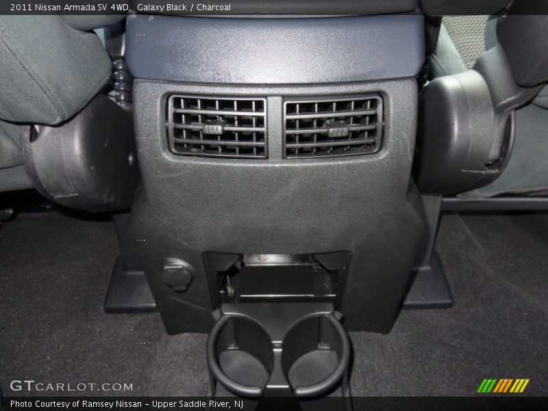 Galaxy Black / Charcoal 2011 Nissan Armada SV 4WD