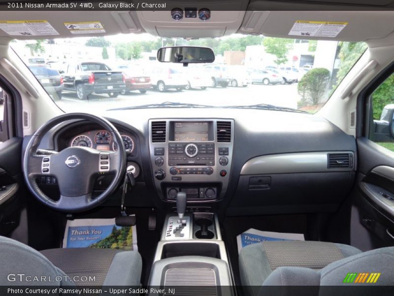 Galaxy Black / Charcoal 2011 Nissan Armada SV 4WD