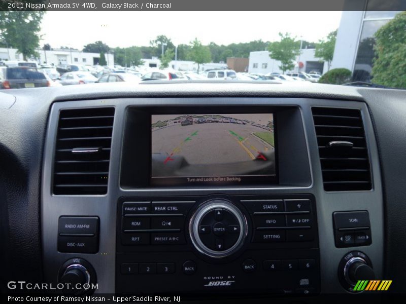 Galaxy Black / Charcoal 2011 Nissan Armada SV 4WD