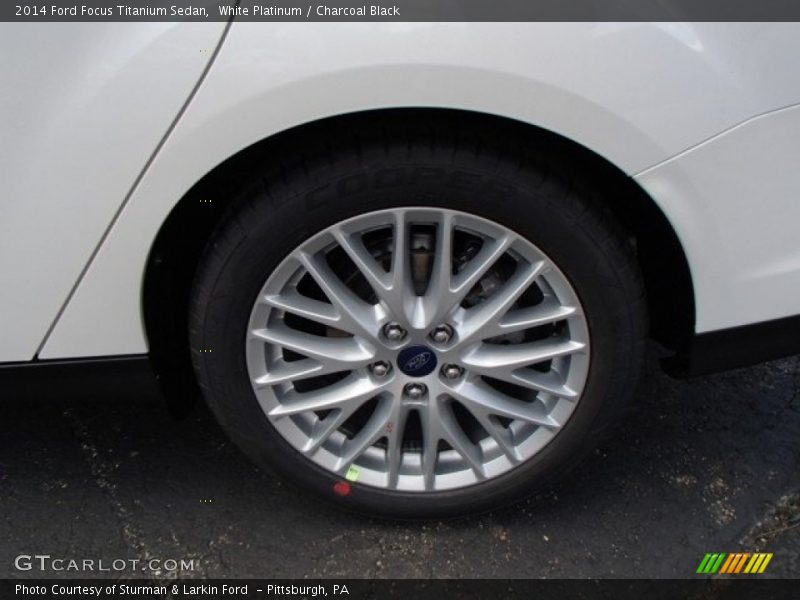  2014 Focus Titanium Sedan Wheel