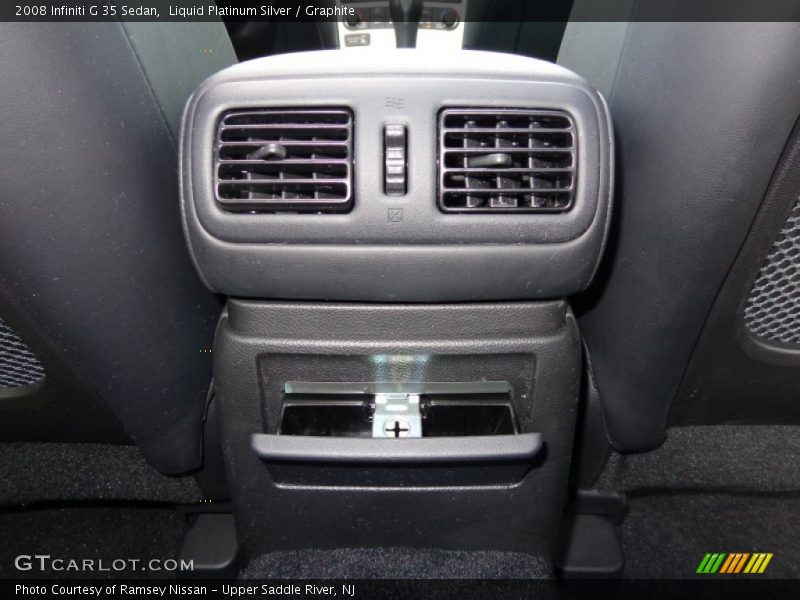 Liquid Platinum Silver / Graphite 2008 Infiniti G 35 Sedan