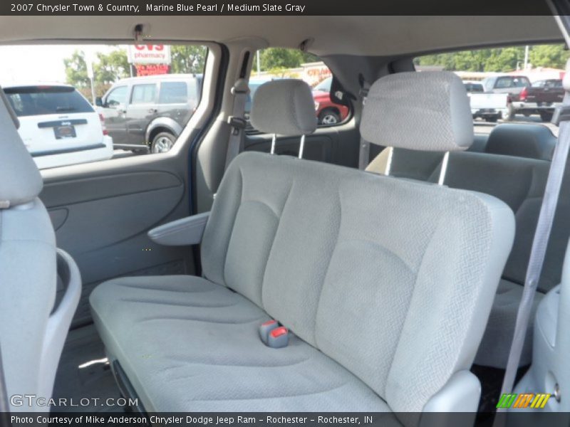Marine Blue Pearl / Medium Slate Gray 2007 Chrysler Town & Country