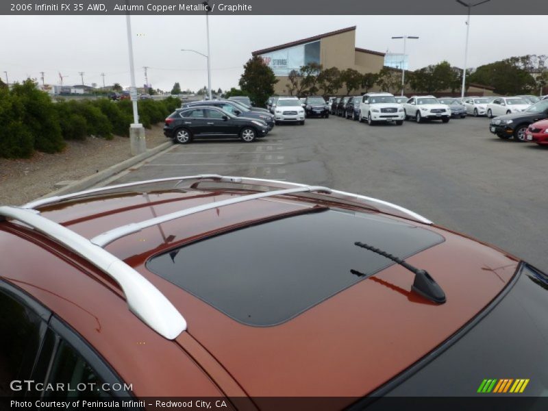 Autumn Copper Metallic / Graphite 2006 Infiniti FX 35 AWD